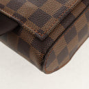 LOUIS VUITTON Damier Ebene Geronimos Shoulder Bag N51994 LV Auth ar13871V-18