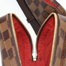 LOUIS VUITTON Damier Ebene Geronimos Shoulder Bag N51994 LV Auth ar13871V-24
