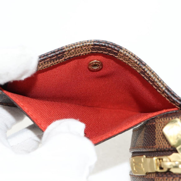 LOUIS VUITTON Damier Ebene Geronimos Shoulder Bag N51994 LV Auth ar13871V