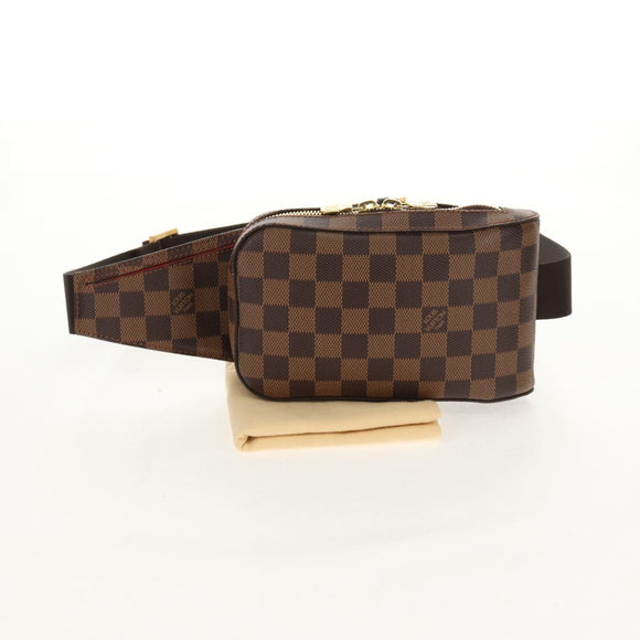 LOUIS VUITTON Damier Ebene Geronimos Shoulder Bag N51994 LV Auth ar13871V
