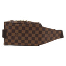 LOUIS VUITTON Damier Ebene Geronimos Shoulder Bag N51994 LV Auth ar13871V-2