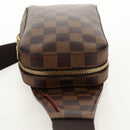 LOUIS VUITTON Damier Ebene Geronimos Shoulder Bag N51994 LV Auth ar13871V-3