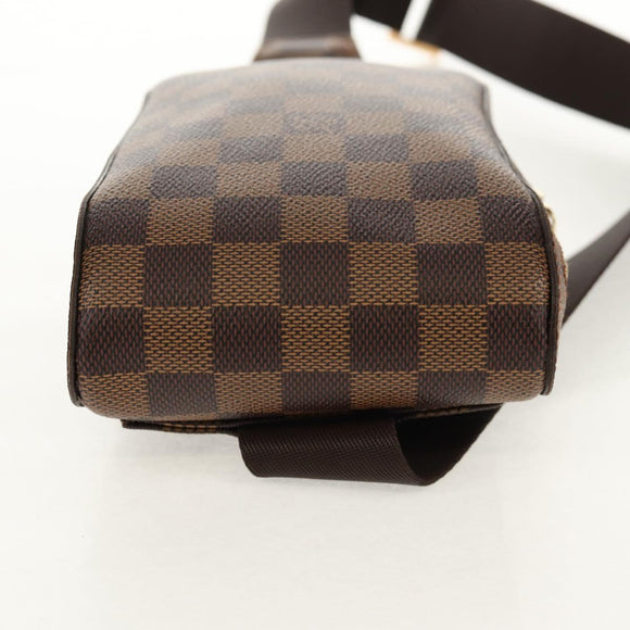 LOUIS VUITTON Damier Ebene Geronimos Shoulder Bag N51994 LV Auth ar13871V