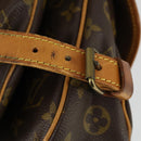 LOUIS VUITTON Monogram Saumur 30 Shoulder Bag M42256 LV Auth ar13873-9