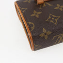 LOUIS VUITTON Monogram Pochette Florentine Waist bag M51855 LV Auth ar13879-16
