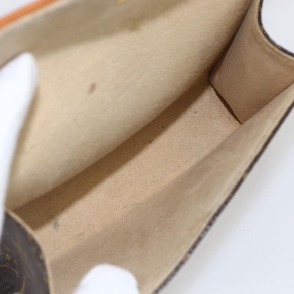 LOUIS VUITTON Monogram Pochette Florentine Waist bag M51855 LV Auth ar13879