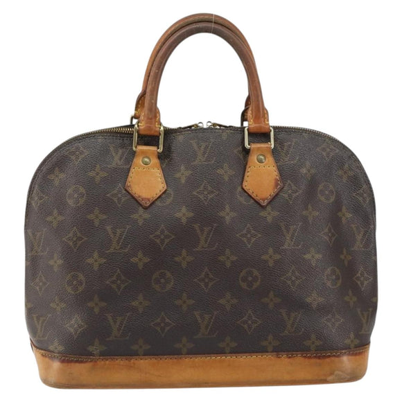 LOUIS VUITTON Monogram Alma Hand Bag M51130 LV Auth ar13882