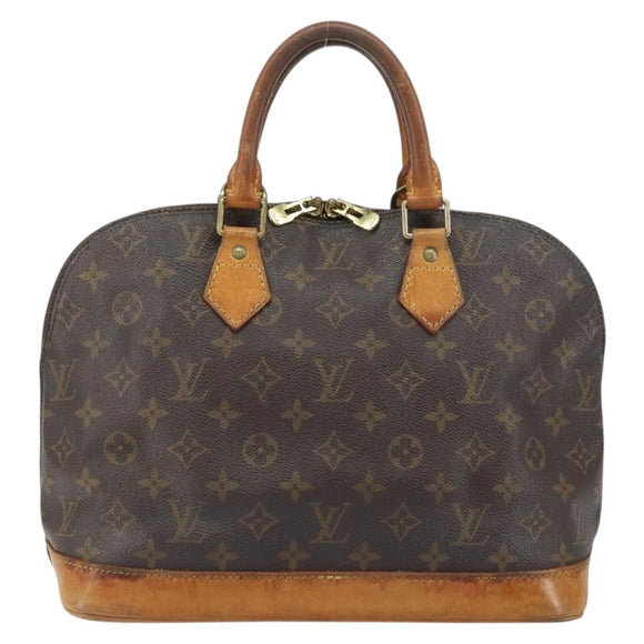 LOUIS VUITTON Monogram Alma Hand Bag M51130 LV Auth ar13882