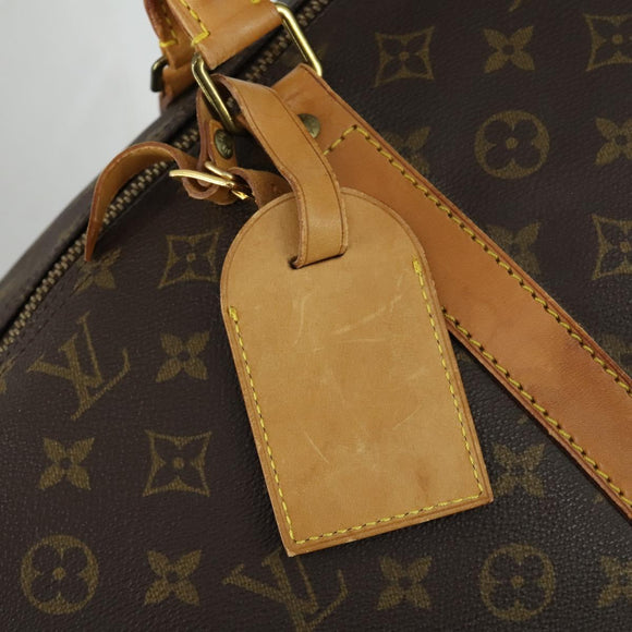 LOUIS VUITTON Monogram Keepall 60 Boston Bag M41422 LV Auth ar13883