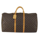 LOUIS VUITTON Monogram Keepall 60 Boston Bag M41422 LV Auth ar13883-13