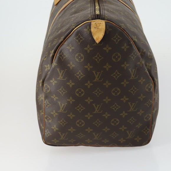 LOUIS VUITTON Monogram Keepall 60 Boston Bag M41422 LV Auth ar13883
