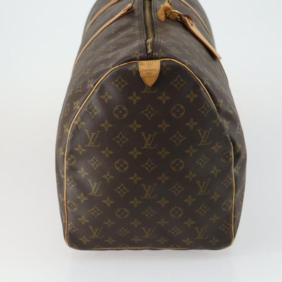 LOUIS VUITTON Monogram Keepall 60 Boston Bag M41422 LV Auth ar13883