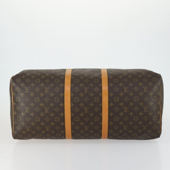 LOUIS VUITTON Monogram Keepall 60 Boston Bag M41422 LV Auth ar13883