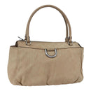 GUCCI GG Canvas Abbey Tote Bag Outlet Beige Silver 327787 Auth ar13885-1