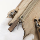 GUCCI GG Canvas Abbey Tote Bag Outlet Beige Silver 327787 Auth ar13885-14