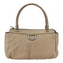 GUCCI GG Canvas Abbey Tote Bag Outlet Beige Silver 327787 Auth ar13885-2
