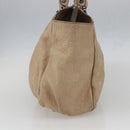 GUCCI GG Canvas Abbey Tote Bag Outlet Beige Silver 327787 Auth ar13885-4