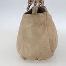 GUCCI GG Canvas Abbey Tote Bag Outlet Beige Silver 327787 Auth ar13885-5