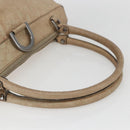 GUCCI GG Canvas Abbey Tote Bag Outlet Beige Silver 327787 Auth ar13885-7