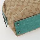 GUCCI GG Canvas Hand Bag Beige 113009 Auth ar13886-16