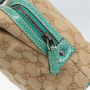GUCCI GG Canvas Hand Bag Beige 113009 Auth ar13886-10
