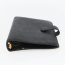 LOUIS VUITTON Epi Agenda MM Day Planner Cover Black R20042 LV Auth ar13887-7