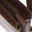 GUCCI Bamboo Business Bag Leather 2way Brown 015 1521 3675 Auth ar13889-15