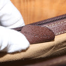 GUCCI Bamboo Business Bag Leather 2way Brown 015 1521 3675 Auth ar13889-22