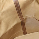 GUCCI GG Supreme Web Sherry Line Boston Bag PVC Beige Gold Auth ar13893-18