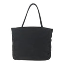 PRADA Hand Bag Nylon Black Silver Auth ar13894-2