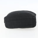 PRADA Hand Bag Nylon Black Silver Auth ar13894-5