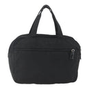PRADA Hand Bag Nylon Black Silver Auth ar13896-2