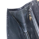 Christian Dior Shoulder Bag Leather Black Gold Auth ar13899-20