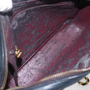 CHANEL Chain Matelasse Shoulder Bag Lamb Skin Black Gold CC Auth ar13902-11