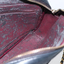 CHANEL Chain Matelasse Shoulder Bag Lamb Skin Black Gold CC Auth ar13902-19