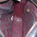 CHANEL Chain Matelasse Shoulder Bag Lamb Skin Black Gold CC Auth ar13902-20