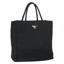 PRADA Hand Bag Nylon Black Auth ar13903-1