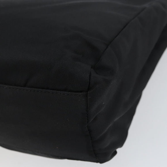 PRADA Hand Bag Nylon Black Auth ar13903