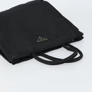 PRADA Hand Bag Nylon Black Auth ar13903-6