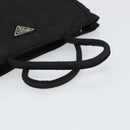 PRADA Hand Bag Nylon Black Auth ar13903-7