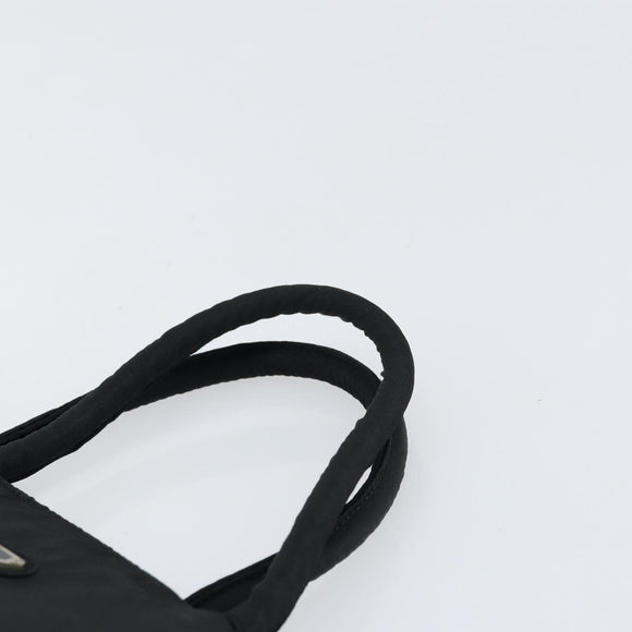 PRADA Hand Bag Nylon Black Auth ar13903