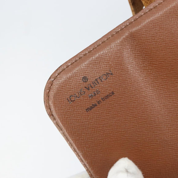 LOUIS VUITTON Monogram Cartouchiere MM Shoulder Bag M51253 LV Auth ar13906