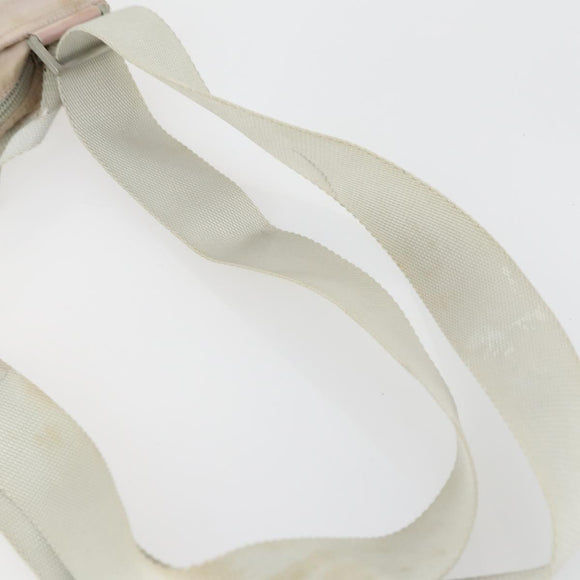 PRADA Shoulder Bag Nylon 3 Set Beige Pink Auth ar13913