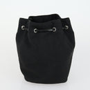 GUCCI Pouch Hand Bag Nylon Enamel 3 Set Black Brown Auth ar13915-10