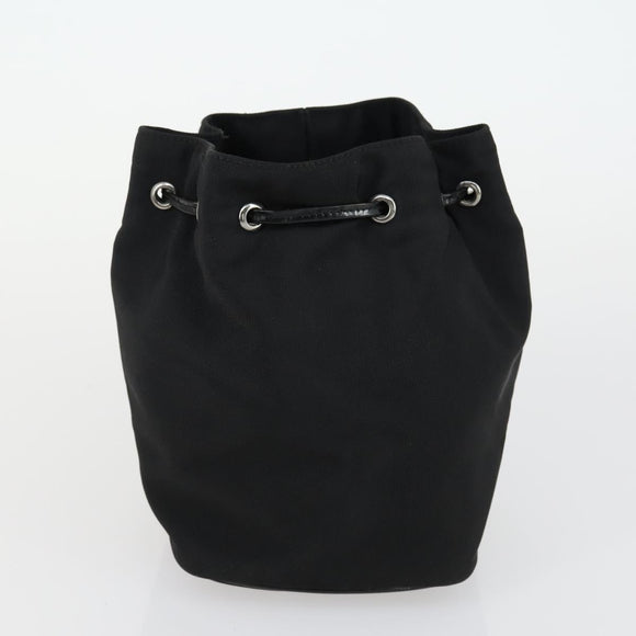 GUCCI Pouch Hand Bag Nylon Enamel 3 Set Black Brown Auth ar13915