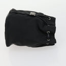 GUCCI Pouch Hand Bag Nylon Enamel 3 Set Black Brown Auth ar13915-11