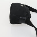 PRADA Shoulder Bag Nylon Enamel 2 Set Black Auth ar13916-12