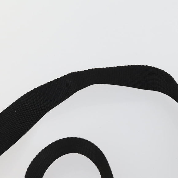 PRADA Shoulder Bag Nylon Enamel 2 Set Black Auth ar13916