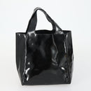 PRADA Shoulder Bag Nylon Enamel 2 Set Black Auth ar13916-3