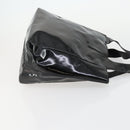 PRADA Shoulder Bag Nylon Enamel 2 Set Black Auth ar13916-4